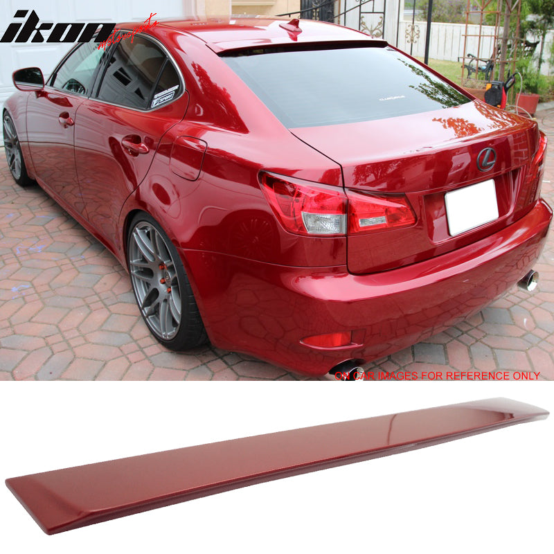 2006-2013 Lexus IS250 IS350 ISF Sedan Saloon Roof Spoiler Wing ABS