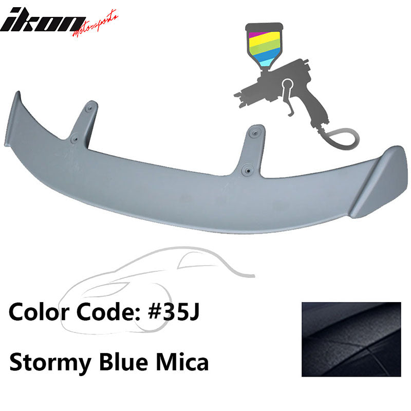 2014-2017 Mazda 3 Hatchback AE Style Painted Rear Roof Spoiler ABS