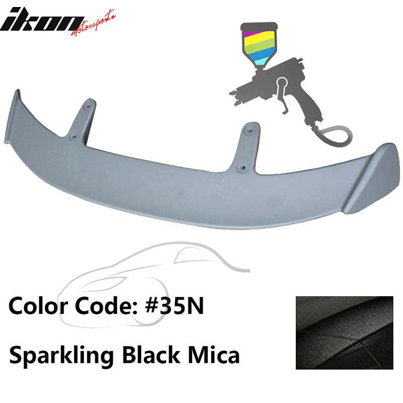 2014-2017 Mazda 3 Hatchback AE Style Painted Rear Roof Spoiler ABS