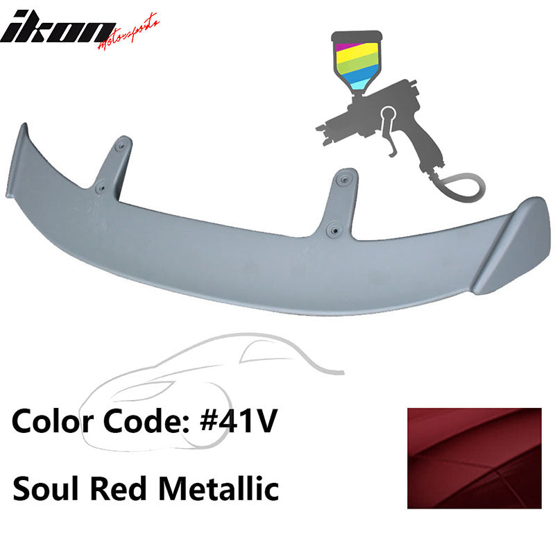 2014-2017 Mazda 3 Hatchback AE Style Painted Rear Roof Spoiler ABS