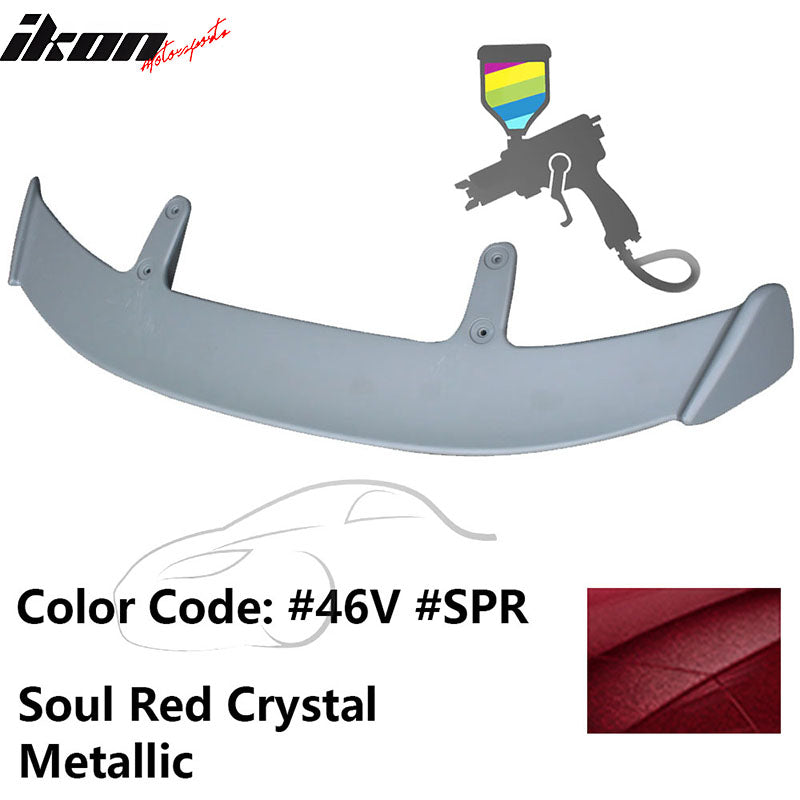 2014-2017 Mazda 3 Hatchback AE Style Painted Rear Roof Spoiler ABS