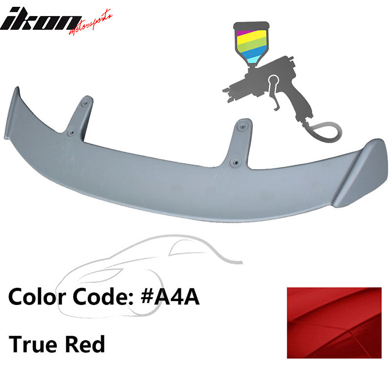 2014-2017 Mazda 3 Hatchback AE Style Painted Rear Roof Spoiler ABS