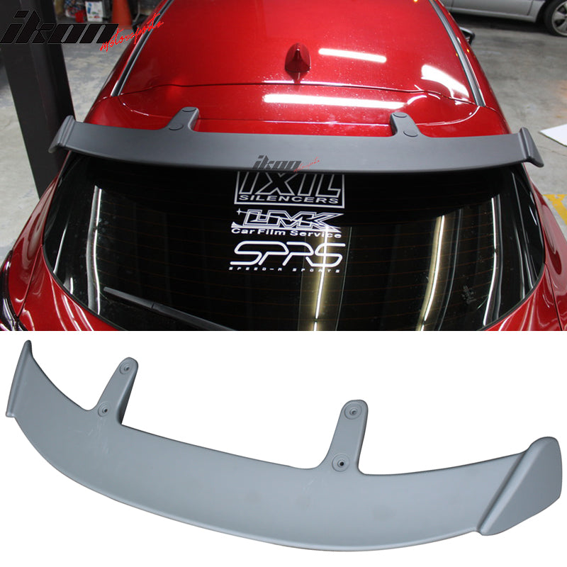 2014-2017 Mazda 3 Hatchback AE Style Painted Rear Roof Spoiler ABS