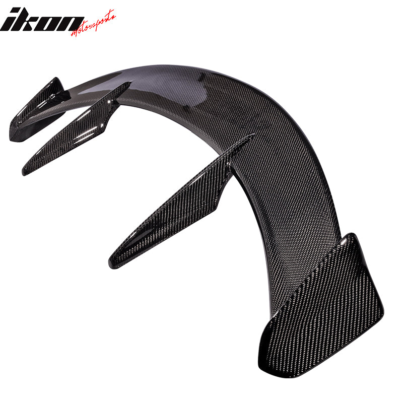 2014-2017 Mazda 3 Hatchback KS Style Carbon Fiber Roof Spoiler Wing