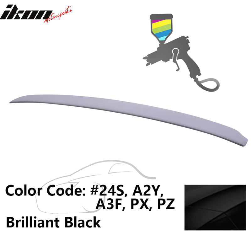 2014-2017 Mazda 3 Sedan 4-Door OE Style Rear Roof Spoiler Lip Wing ABS