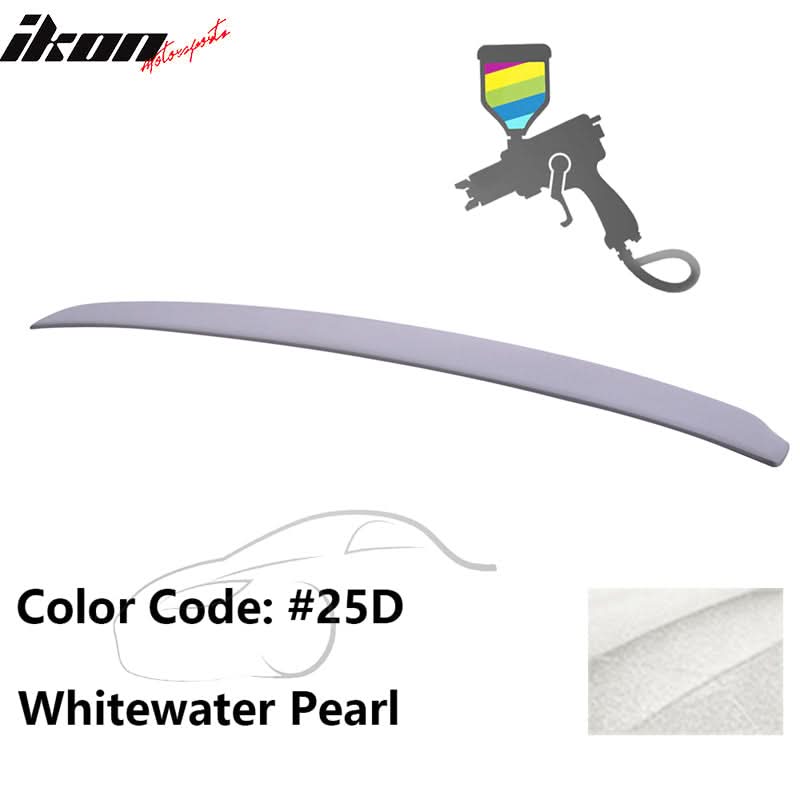 2014-2017 Mazda 3 Sedan 4-Door OE Style Rear Roof Spoiler Lip Wing ABS