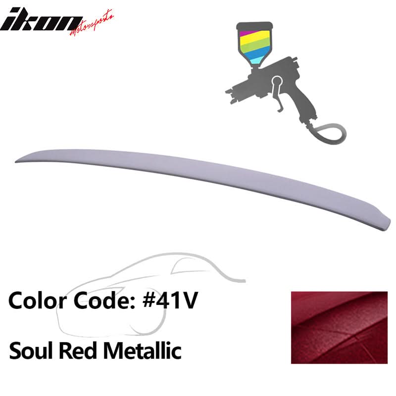 2014-2017 Mazda 3 Sedan 4-Door OE Style Rear Roof Spoiler Lip Wing ABS