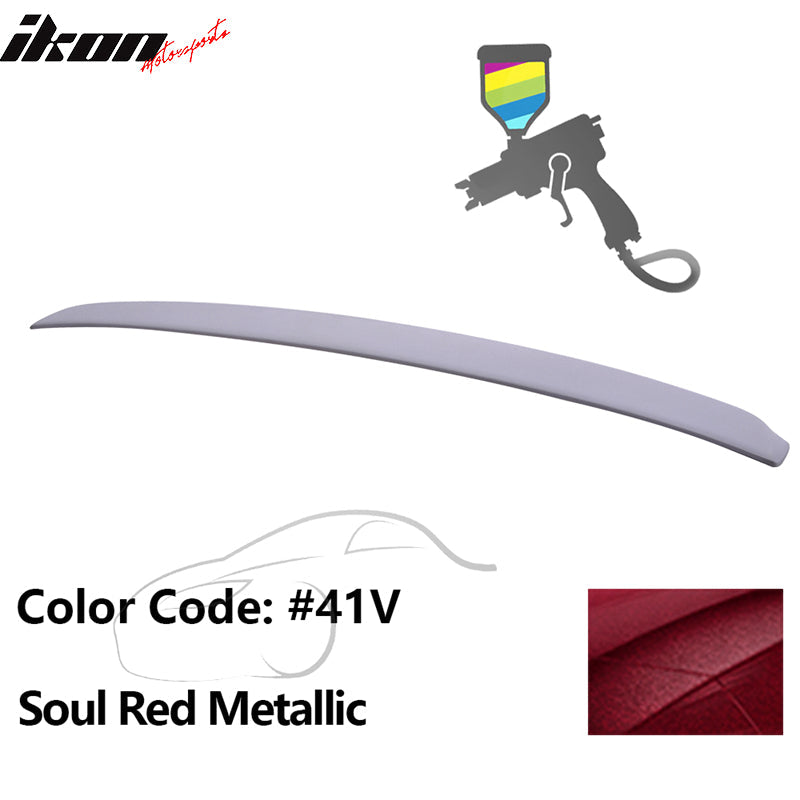 2014-2017 Mazda 3 Sedan 4-Door OE Style Rear Roof Spoiler Lip Wing ABS