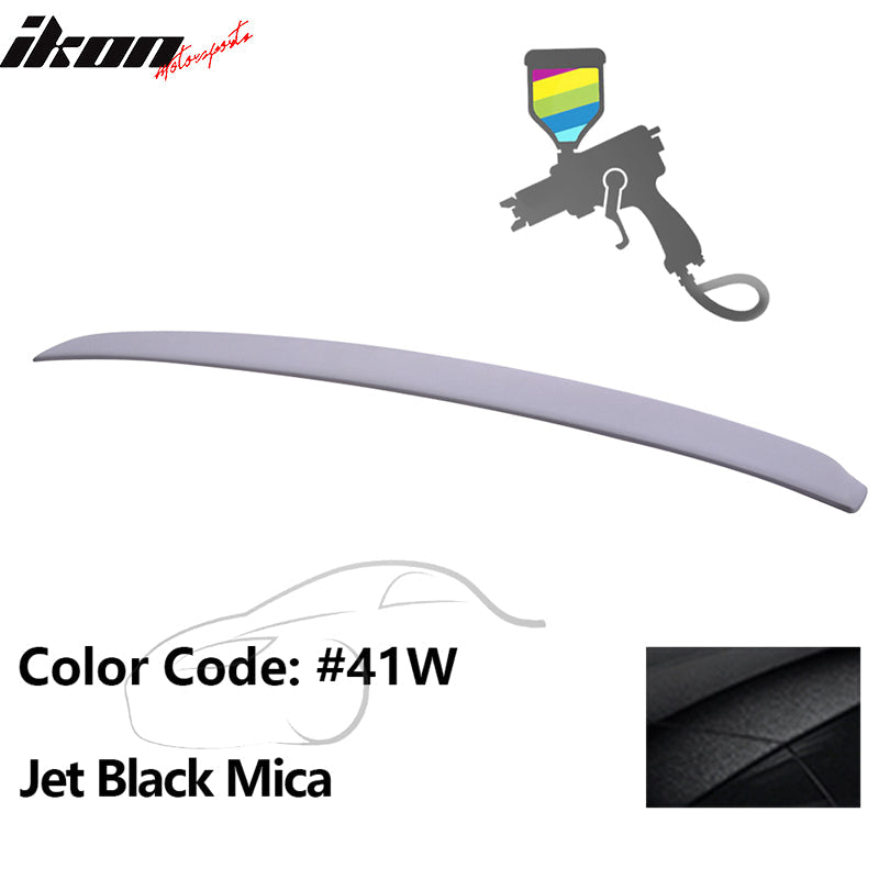 2014-2017 Mazda 3 Sedan 4-Door OE Style Rear Roof Spoiler Lip Wing ABS