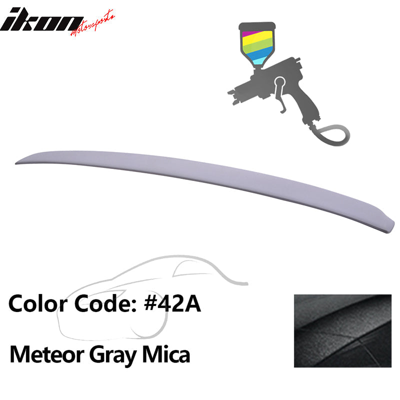 2014-2017 Mazda 3 Sedan 4-Door OE Style Rear Roof Spoiler Lip Wing ABS