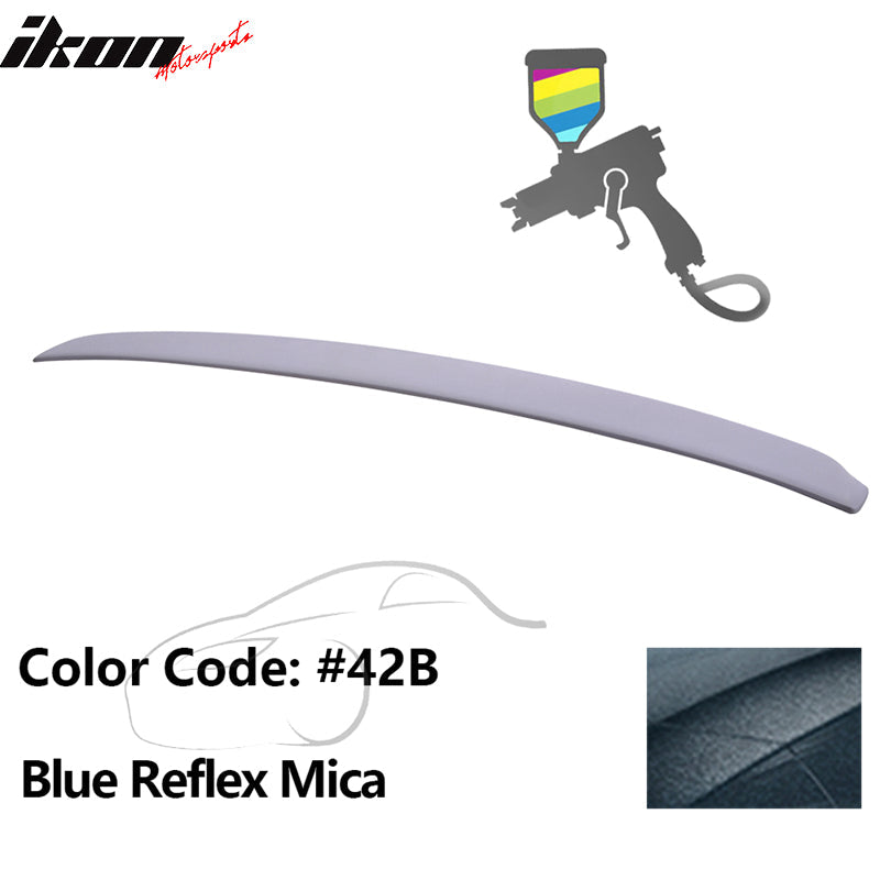 2014-2017 Mazda 3 Sedan 4-Door OE Style Rear Roof Spoiler Lip Wing ABS