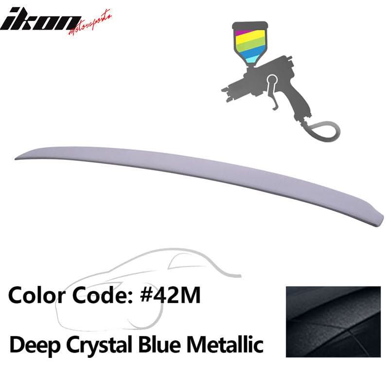 2014-2017 Mazda 3 Sedan 4-Door OE Style Rear Roof Spoiler Lip Wing ABS