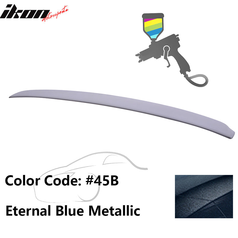 2014-2017 Mazda 3 Sedan 4-Door OE Style Rear Roof Spoiler Lip Wing ABS