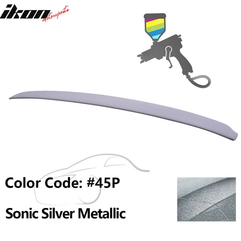 2014-2017 Mazda 3 Sedan 4-Door OE Style Rear Roof Spoiler Lip Wing ABS