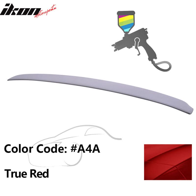 2014-2017 Mazda 3 Sedan 4-Door OE Style Rear Roof Spoiler Lip Wing ABS