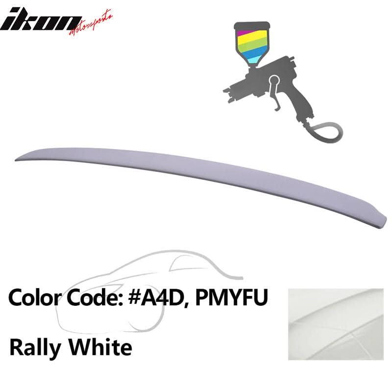 2014-2017 Mazda 3 Sedan 4-Door OE Style Rear Roof Spoiler Lip Wing ABS