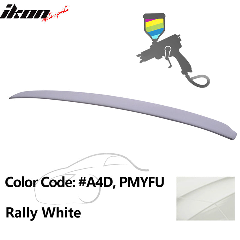 2014-2017 Mazda 3 Sedan 4-Door OE Style Rear Roof Spoiler Lip Wing ABS