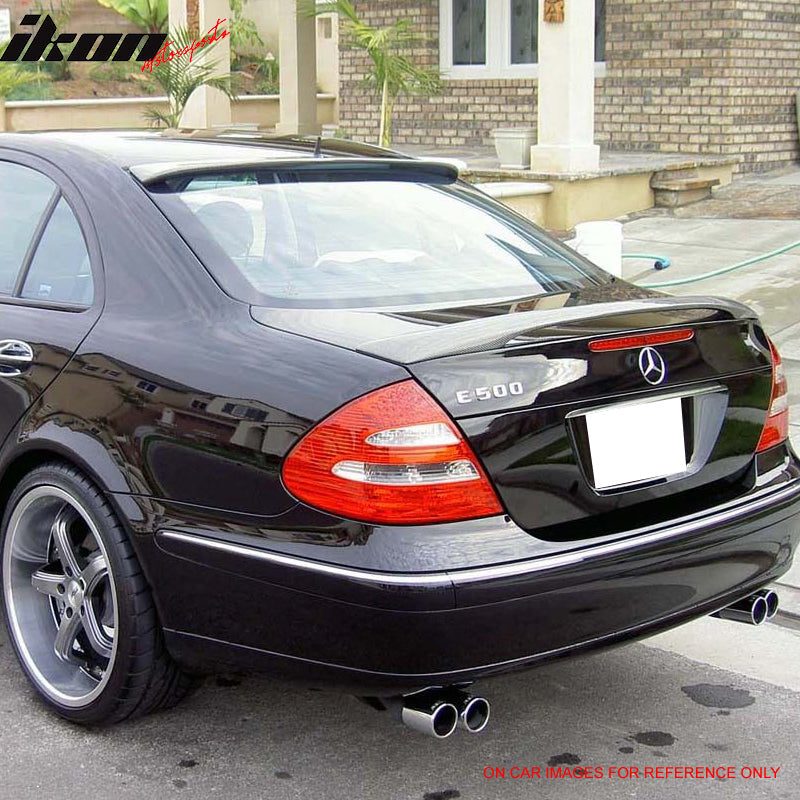 2006-2008 Benz W211 L Style Matte Black Roof Spoiler Wing ABS