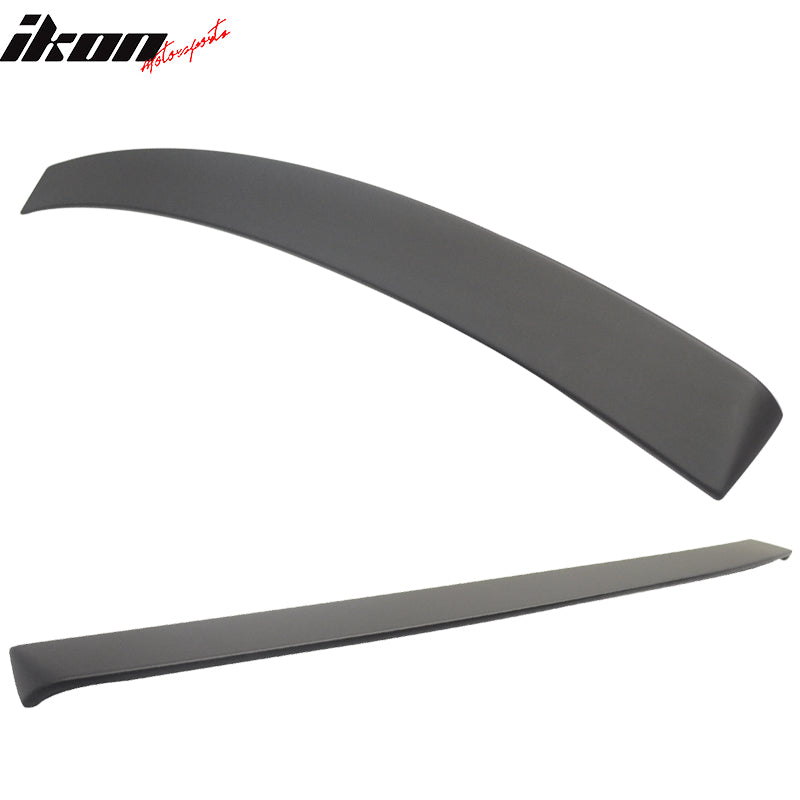 2010-2016 Benz W212 E-Class L Style Matte Black Roof Spoiler Wing ABS