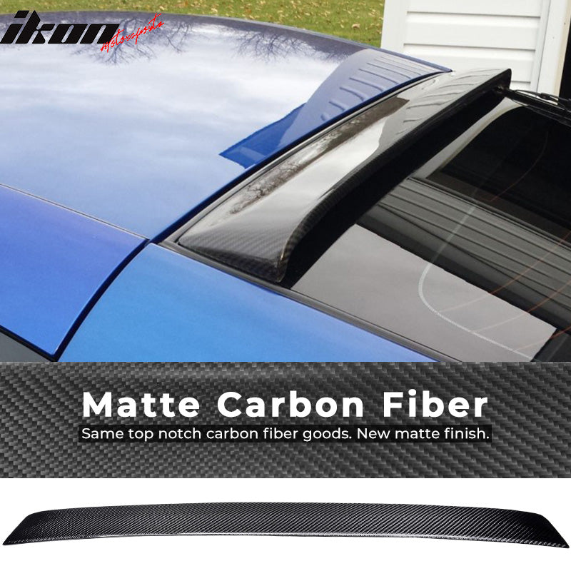 2003-2008 Nissan 350Z RS Style Rear Roof Spoiler Wing Carbon Fiber
