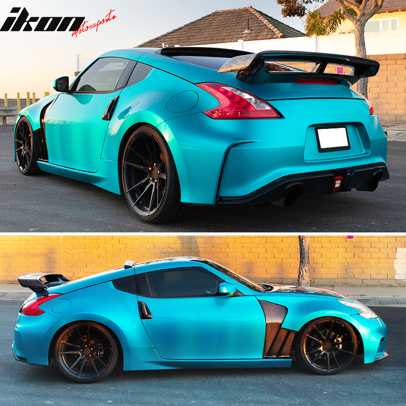 Fits 09-20 Nissan 370Z Ikon UnRoof Spoiler Wing - ABS