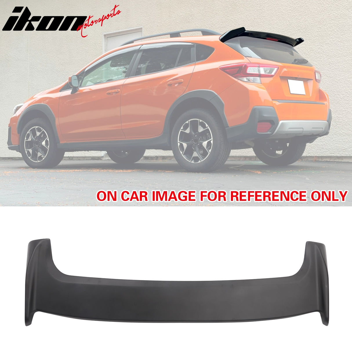 2018-2023 Crosstrek Impreza IKON Roof Spoiler Wing ABS