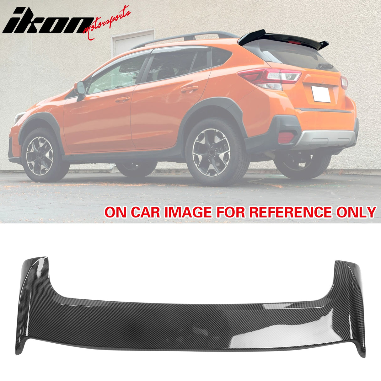 2018-2023 Crosstrek Impreza IKON Roof Spoiler Wing ABS