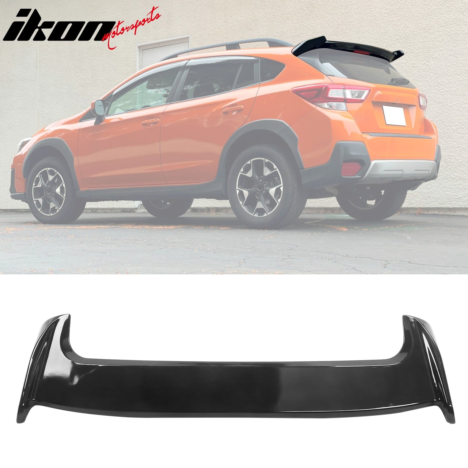 2018-2023 Crosstrek Impreza IKON Roof Spoiler Wing ABS