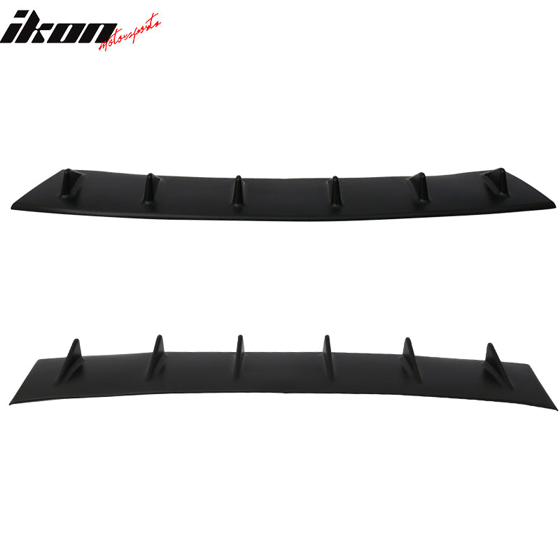 2002-2007 Subaru Impreza WRX STI V Style Matte Black Roof Spoiler