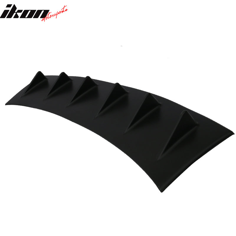 2002-2007 Subaru Impreza WRX STI V Style Matte Black Roof Spoiler