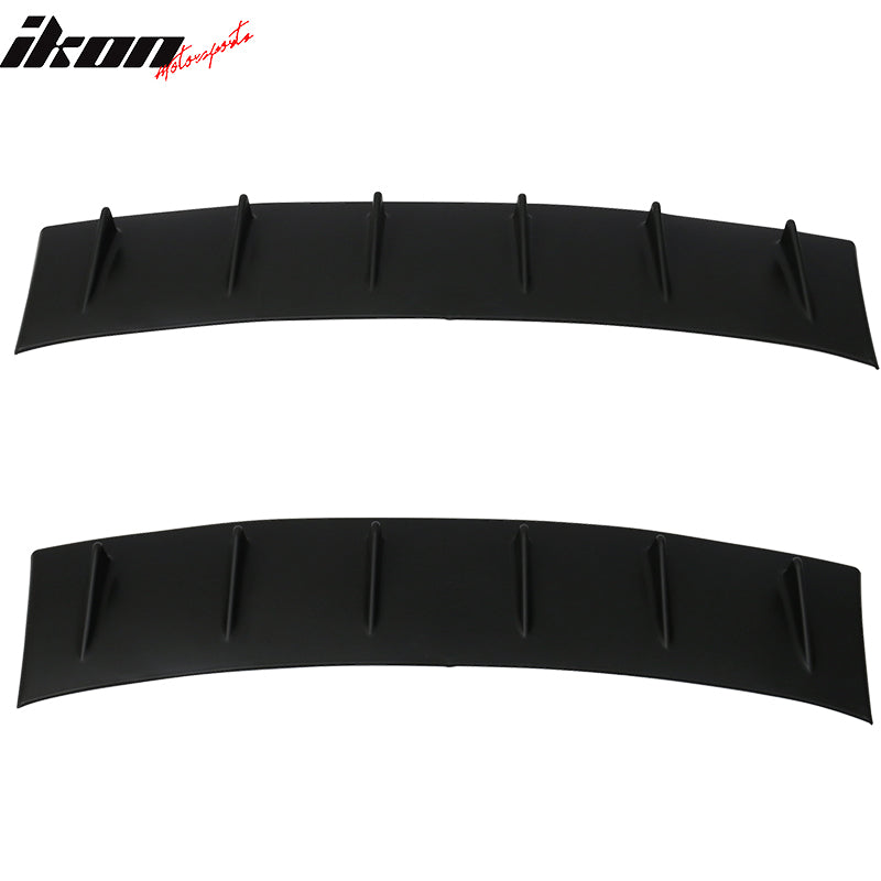 2002-2007 Subaru Impreza WRX STI V Style Matte Black Roof Spoiler