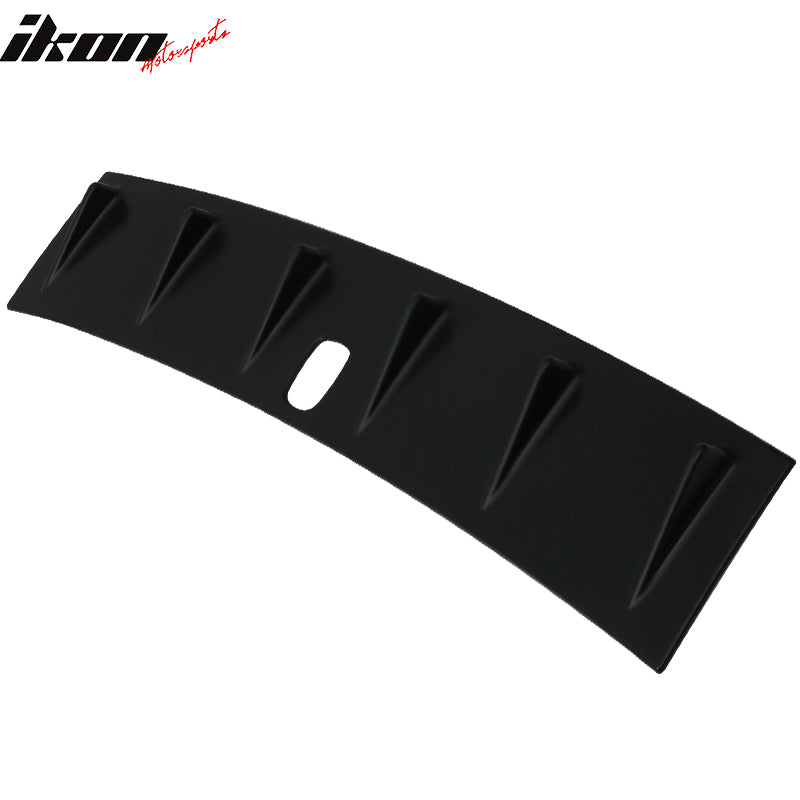 2008-2014 Subaru WRX STI V Style Matte Black Roof Fin Spoiler