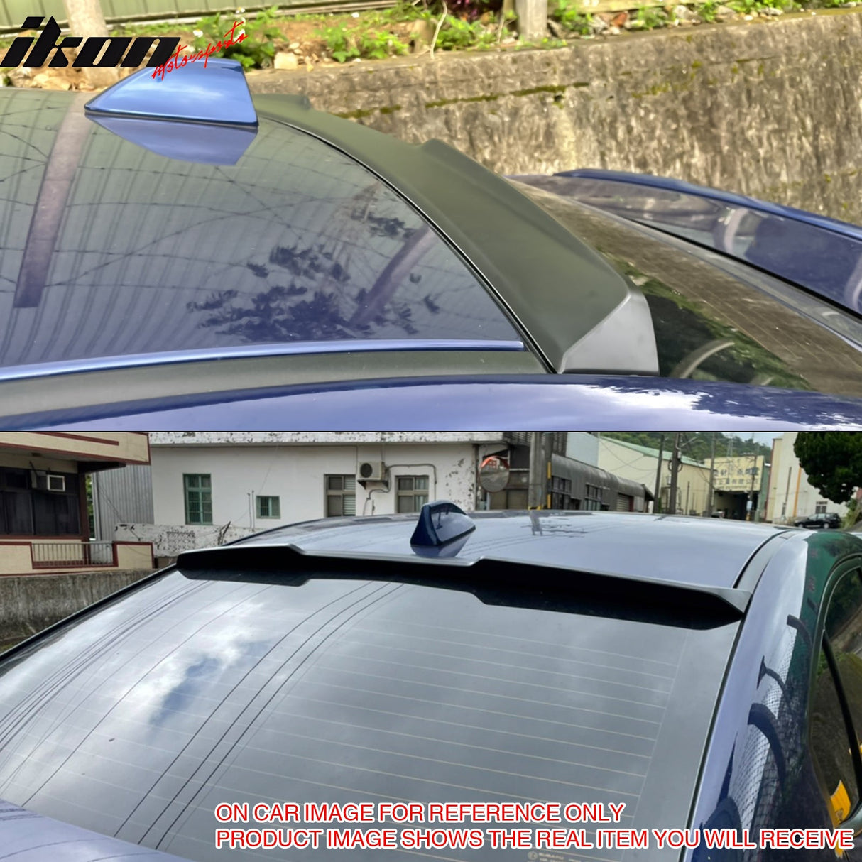2015-2021 Subaru WRX X Style Gloss Black Rear Roof Spoiler Wing ABS