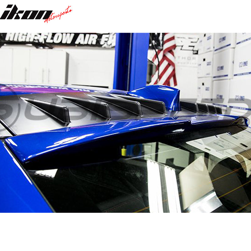 2017 Subaru WRX V Style Matte Black Roof Spoiler Shark Fin 7Inch ABS