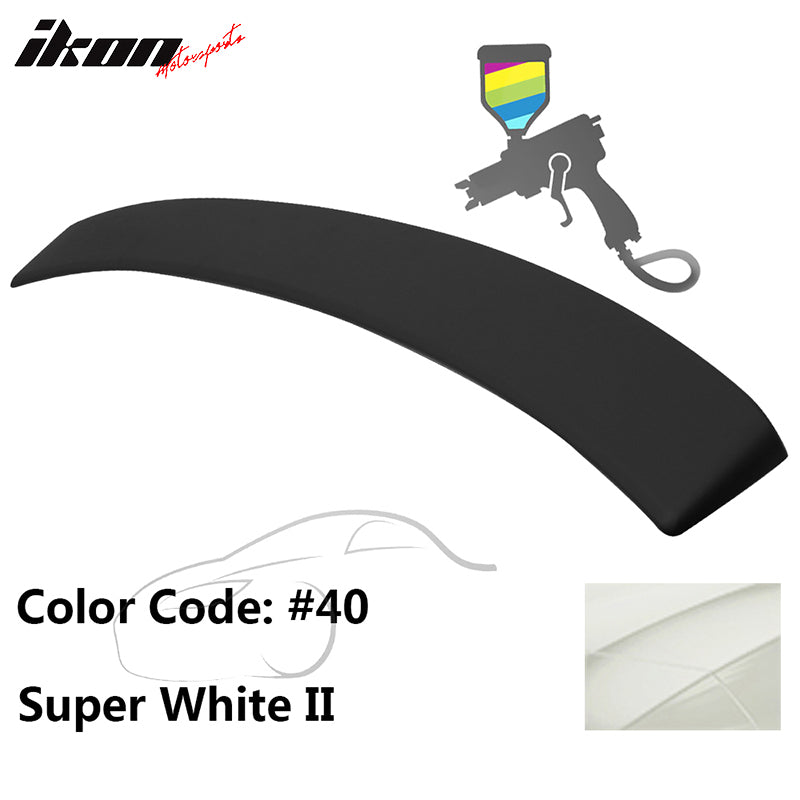 2009-2013 Toyota Corolla Rear Roof Spoiler Wing ABS