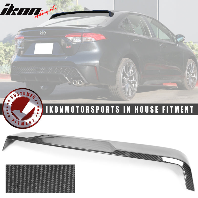 2020-2025 Toyota Corolla Sedan IKON Style Rear Roof Spoiler PP