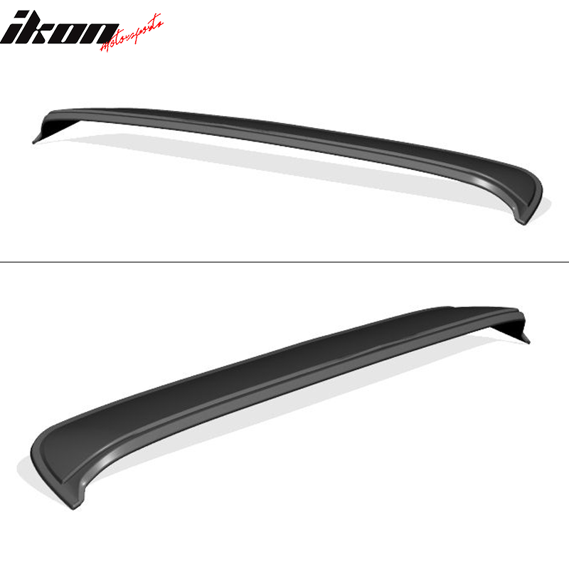 2020-2025 Toyota Corolla Matte Black Window Visor Roof Spoiler PP