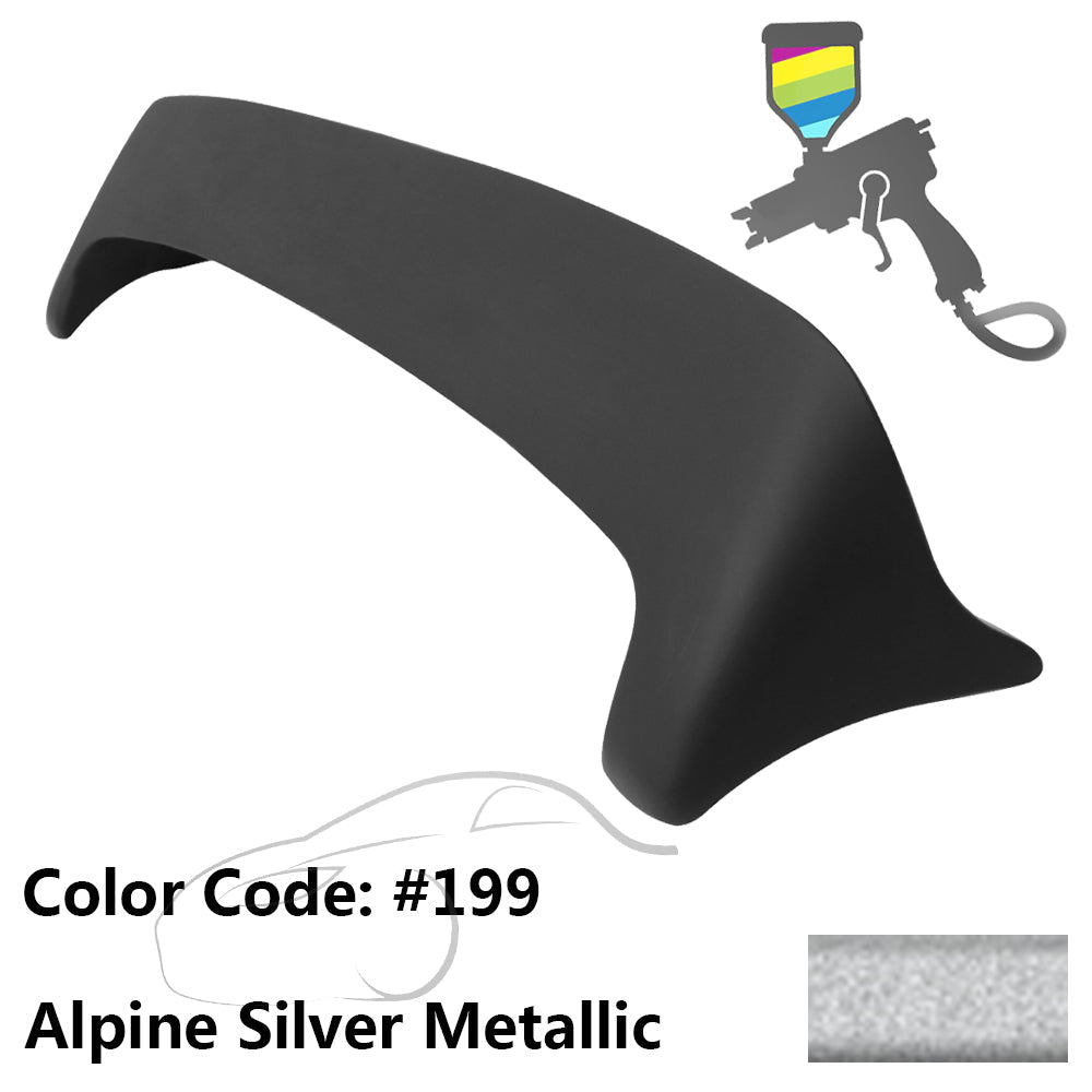 Fits 09-13 Toyota Corolla S LE XLE XRS ABS Rear Roof Spoiler Unblack