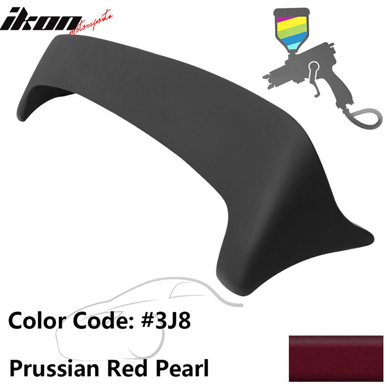 Fits 09-13 Toyota Corolla S LE XLE XRS ABS Rear Roof Spoiler Unblack