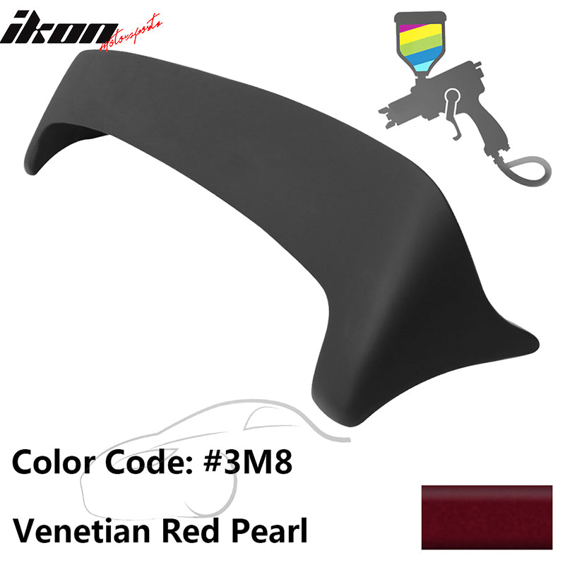 Fits 09-13 Toyota Corolla S LE XLE XRS ABS Rear Roof Spoiler Unblack