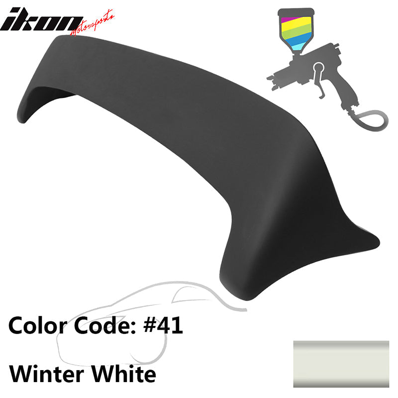 Fits 09-13 Toyota Corolla S LE XLE XRS ABS Rear Roof Spoiler Unblack