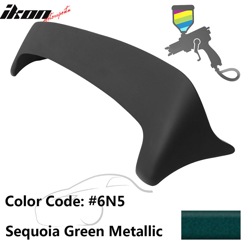 Fits 09-13 Toyota Corolla S LE XLE XRS ABS Rear Roof Spoiler Unblack