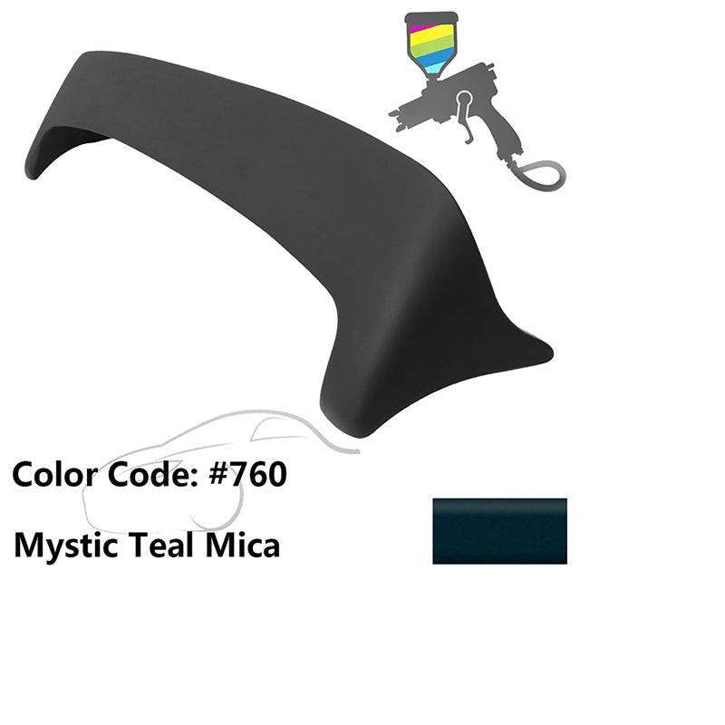 Fits 09-13 Toyota Corolla S LE XLE XRS ABS Rear Roof Spoiler Unblack