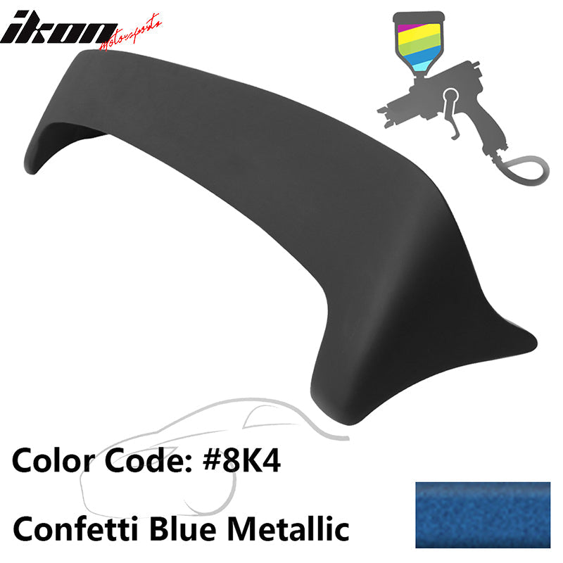 Fits 09-13 Toyota Corolla S LE XLE XRS ABS Rear Roof Spoiler Unblack