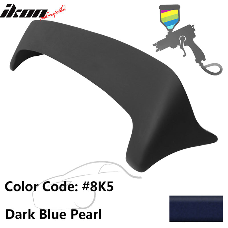 Fits 09-13 Toyota Corolla S LE XLE XRS ABS Rear Roof Spoiler Unblack