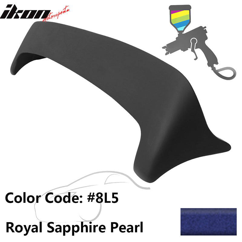 Fits 09-13 Toyota Corolla S LE XLE XRS ABS Rear Roof Spoiler Unblack