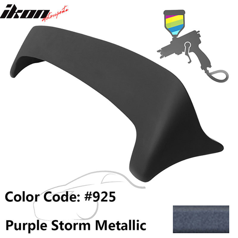 Fits 09-13 Toyota Corolla S LE XLE XRS ABS Rear Roof Spoiler Unblack