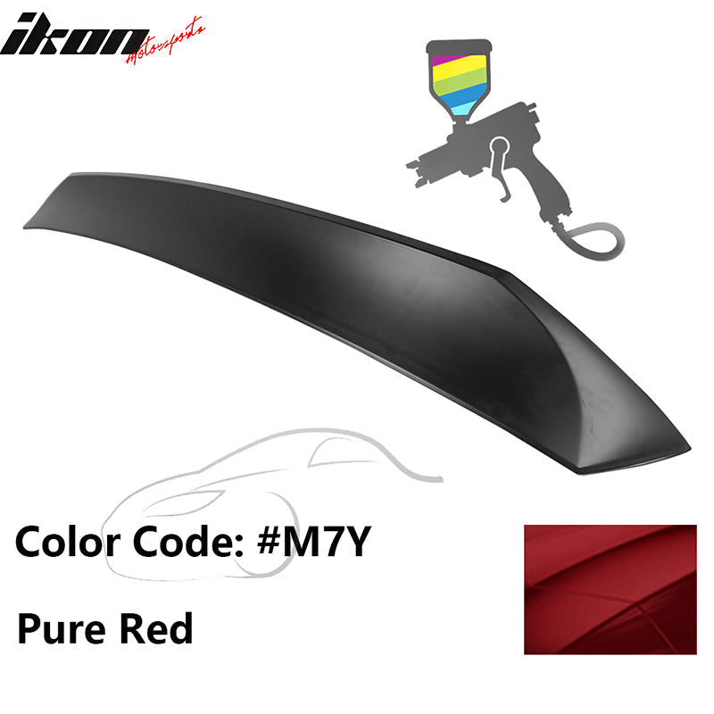 2022-2025 Subaru BRZ Toyota GR86 IKON Style Rear Roof Spoiler ABS