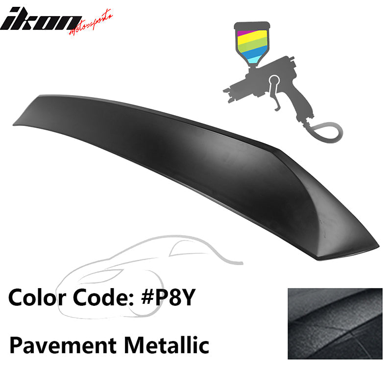 2022-2025 Subaru BRZ Toyota GR86 IKON Style Rear Roof Spoiler ABS