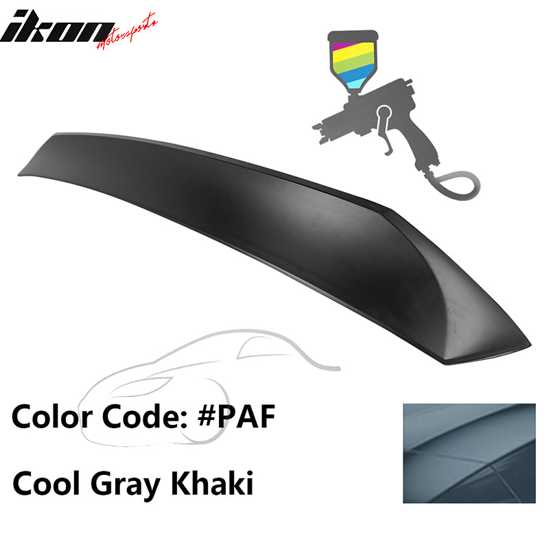 2022-2025 Subaru BRZ Toyota GR86 IKON Style Rear Roof Spoiler ABS